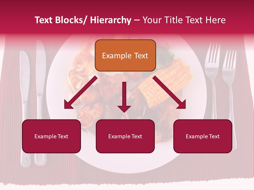 Potato Cob Fork PowerPoint Template