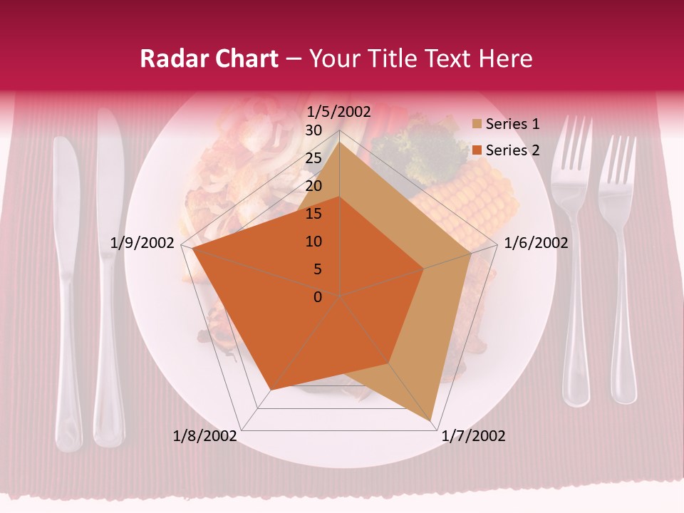 Potato Cob Fork PowerPoint Template