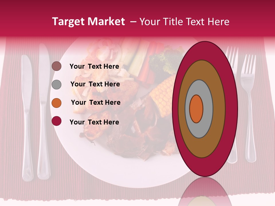 Potato Cob Fork PowerPoint Template