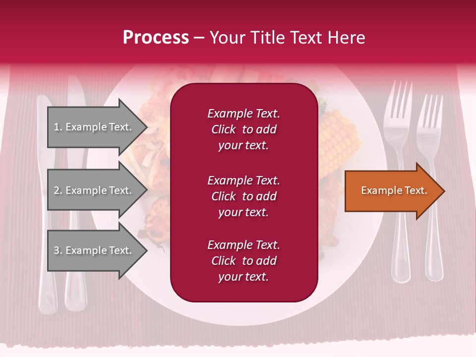 Potato Cob Fork PowerPoint Template