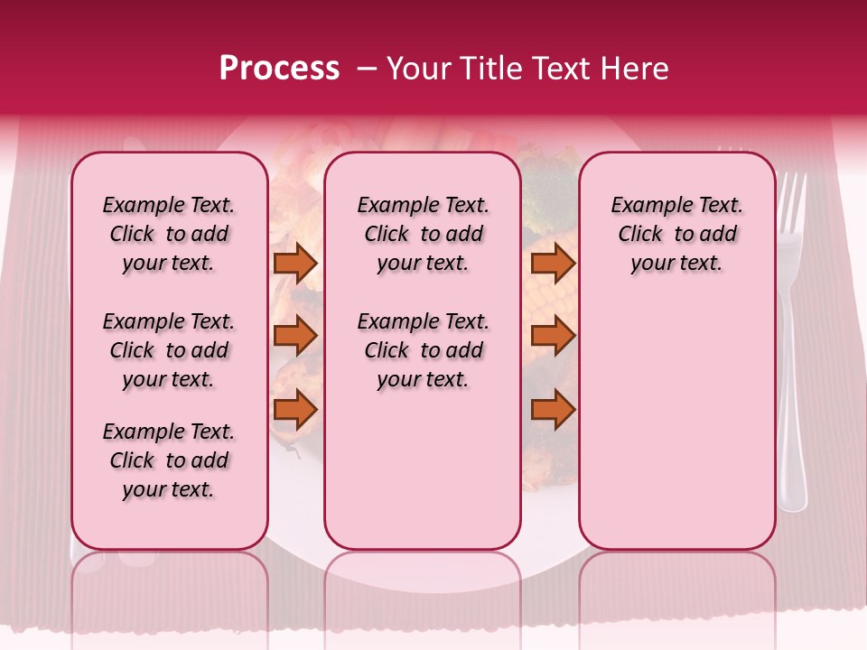 Potato Cob Fork PowerPoint Template
