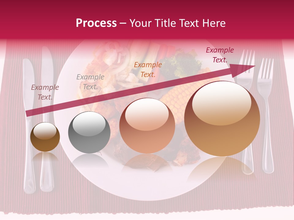 Potato Cob Fork PowerPoint Template