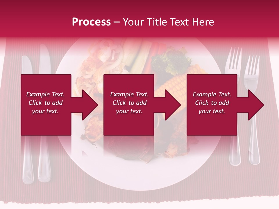 Potato Cob Fork PowerPoint Template