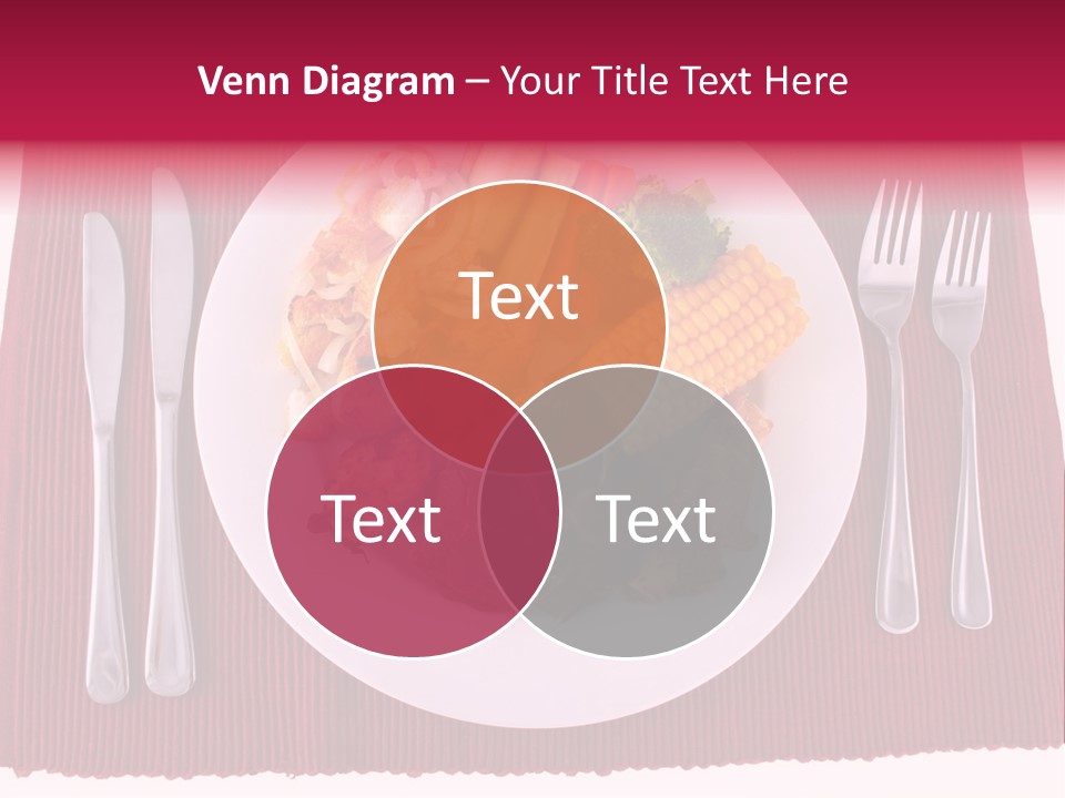 Potato Cob Fork PowerPoint Template