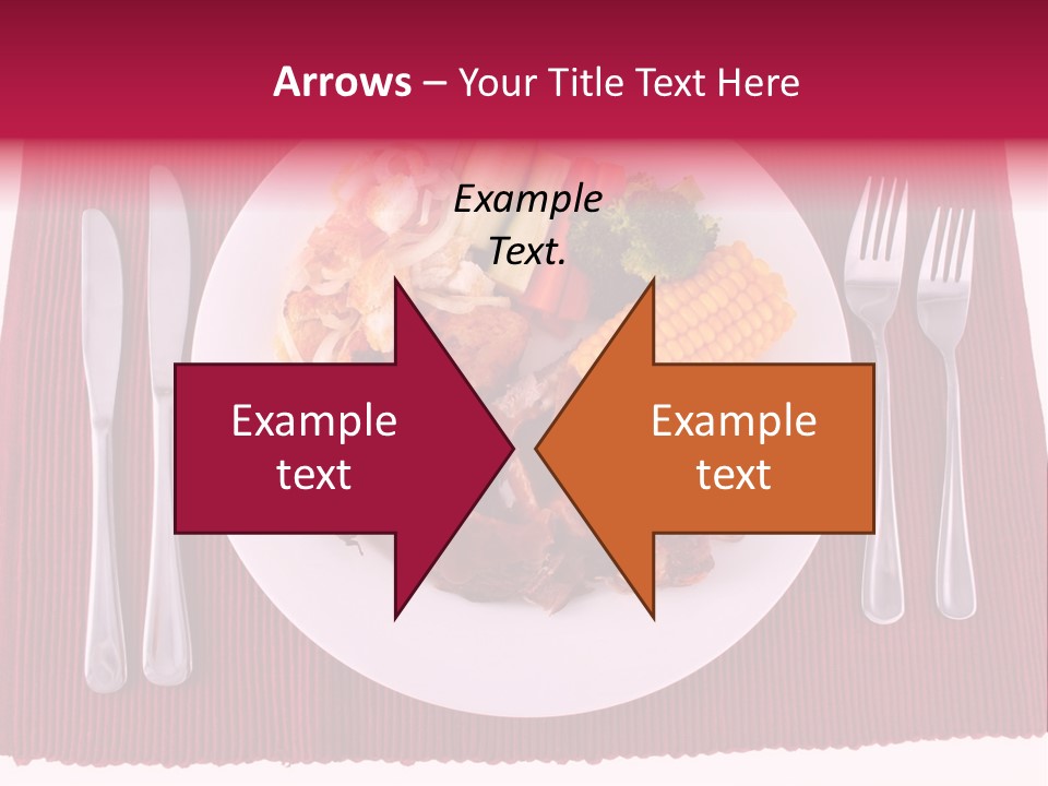 Potato Cob Fork PowerPoint Template