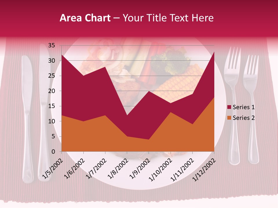 Potato Cob Fork PowerPoint Template