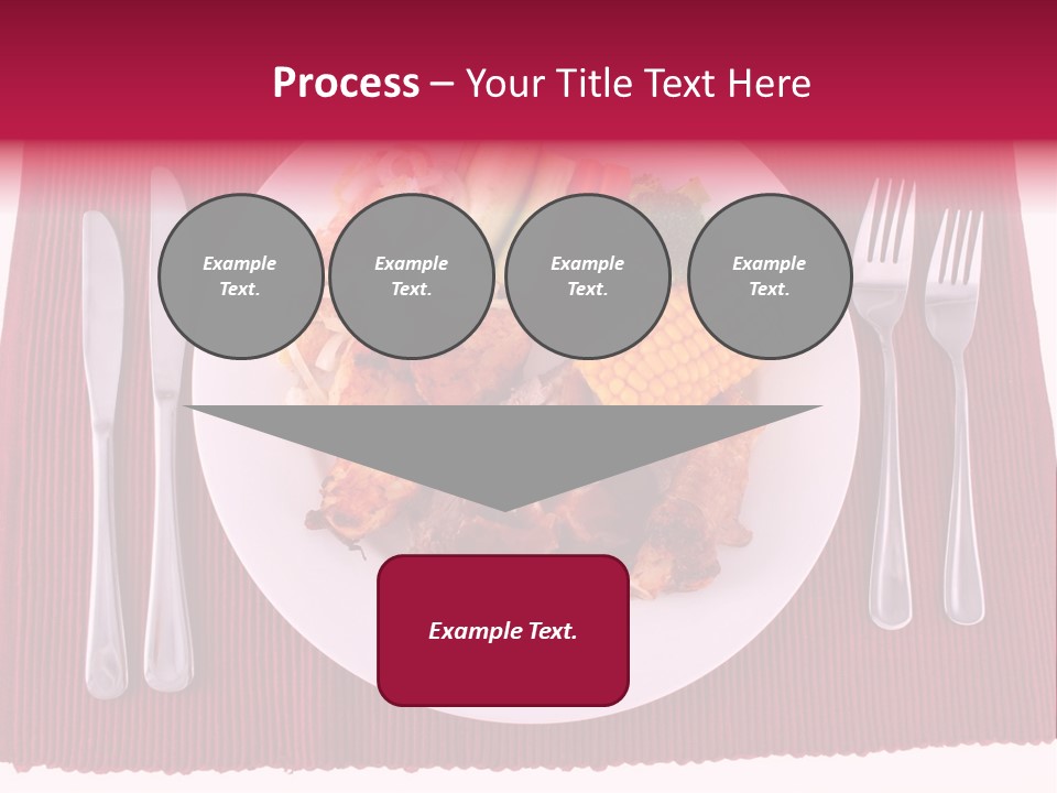 Potato Cob Fork PowerPoint Template