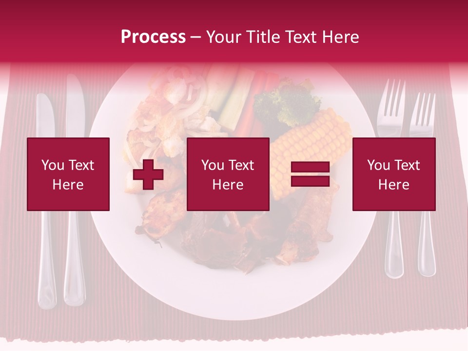 Potato Cob Fork PowerPoint Template