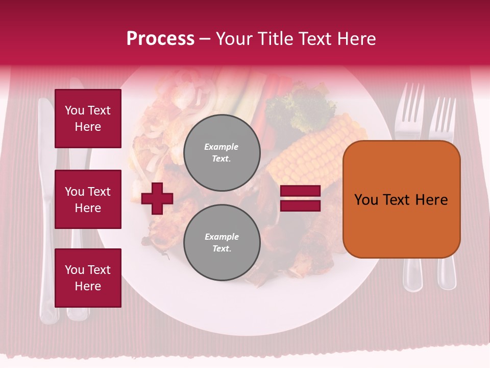 Potato Cob Fork PowerPoint Template