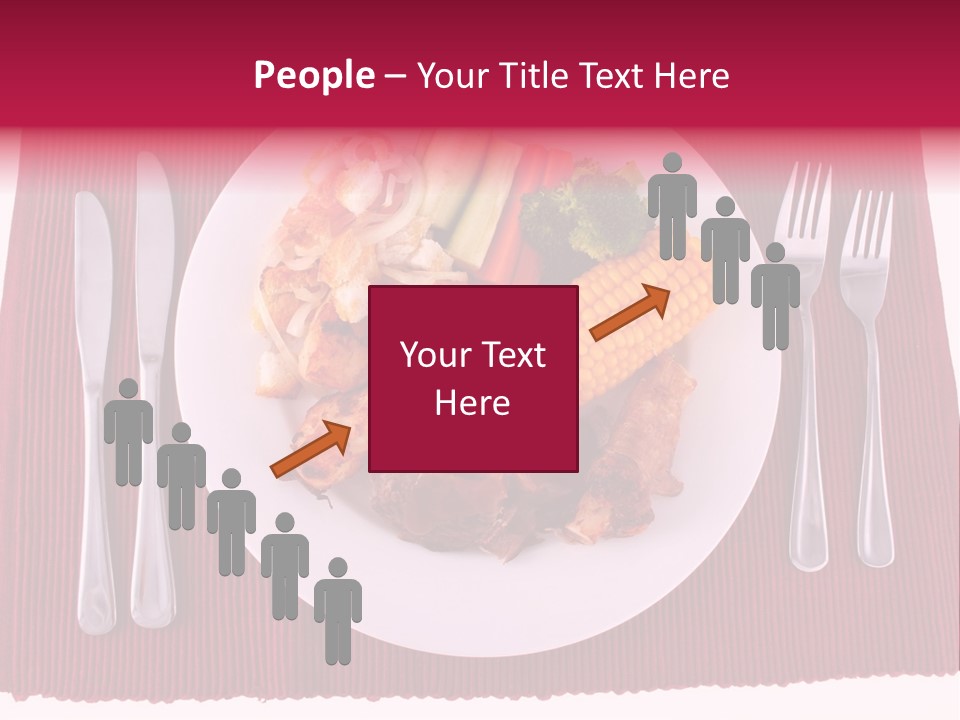 Potato Cob Fork PowerPoint Template