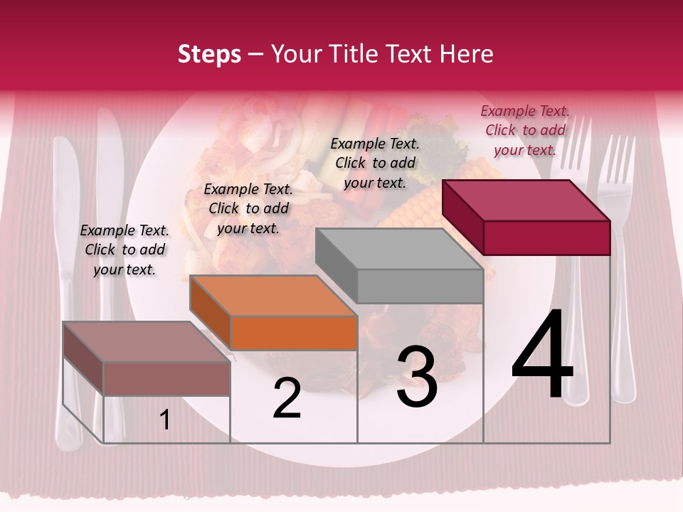 Potato Cob Fork PowerPoint Template
