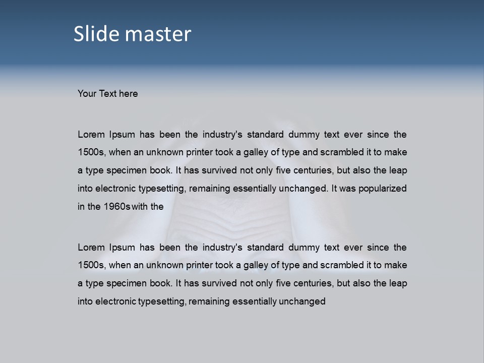 Manager Concerned Headache PowerPoint Template