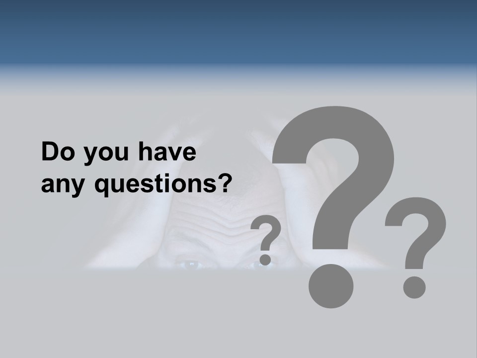 Manager Concerned Headache PowerPoint Template