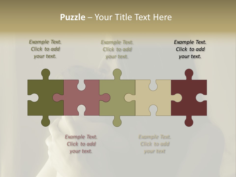 A Woman Holding A Baby In Her Arms PowerPoint Template