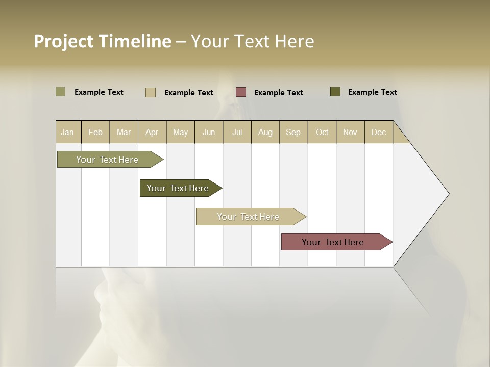 A Woman Holding A Baby In Her Arms PowerPoint Template