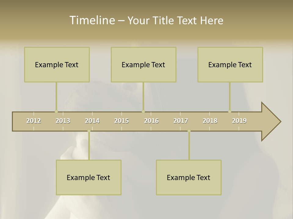 A Woman Holding A Baby In Her Arms PowerPoint Template