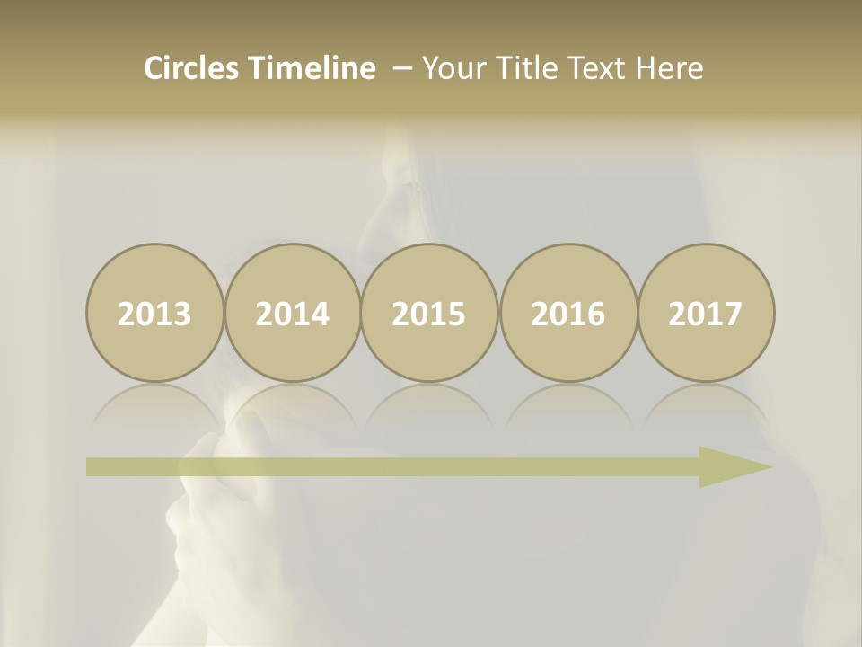 A Woman Holding A Baby In Her Arms PowerPoint Template