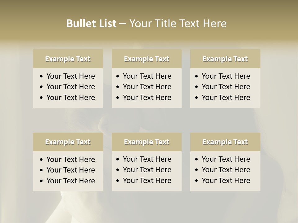 A Woman Holding A Baby In Her Arms PowerPoint Template