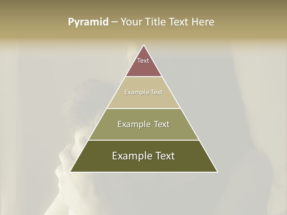 A Woman Holding A Baby In Her Arms PowerPoint Template