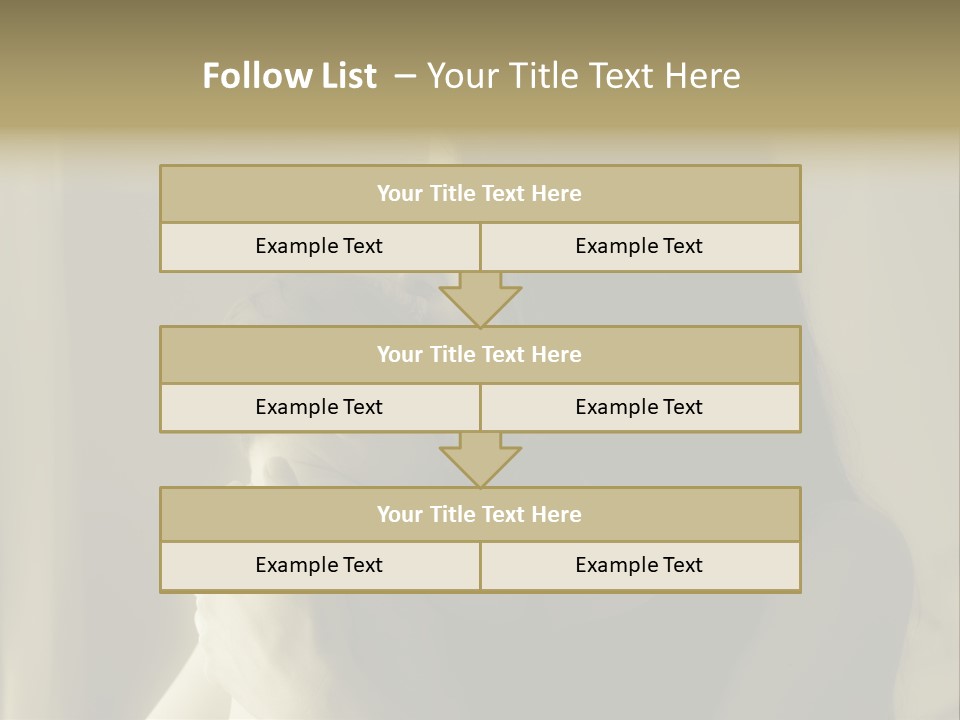 A Woman Holding A Baby In Her Arms PowerPoint Template