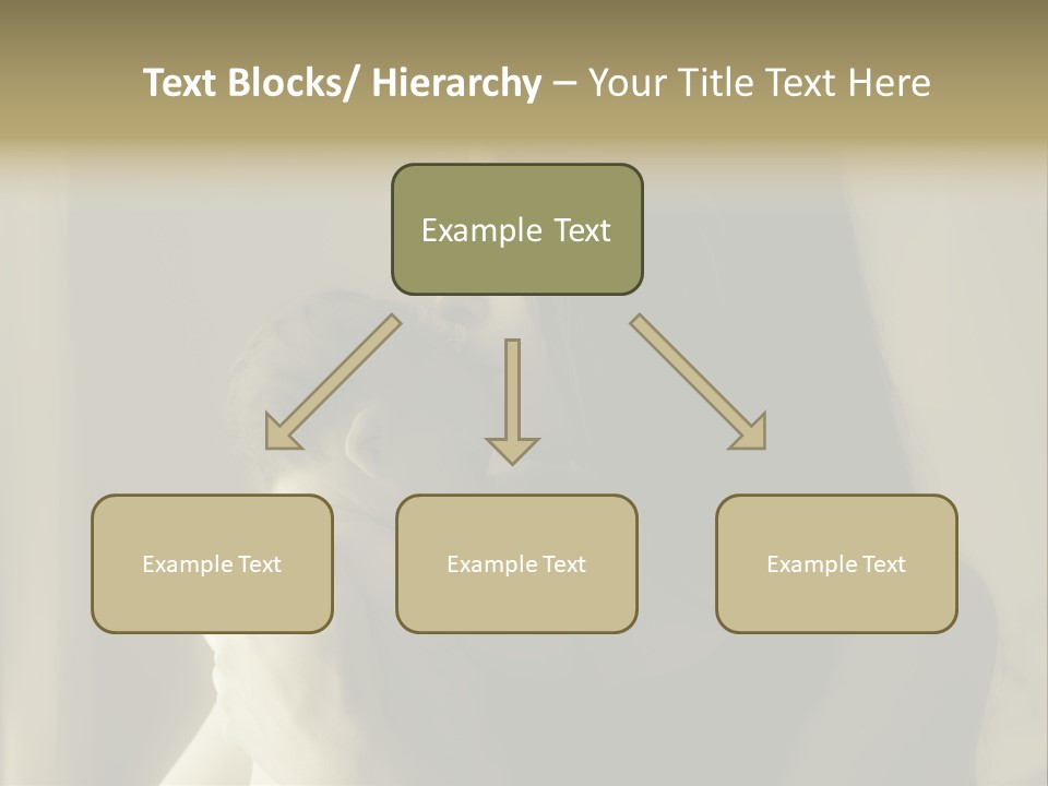 A Woman Holding A Baby In Her Arms PowerPoint Template