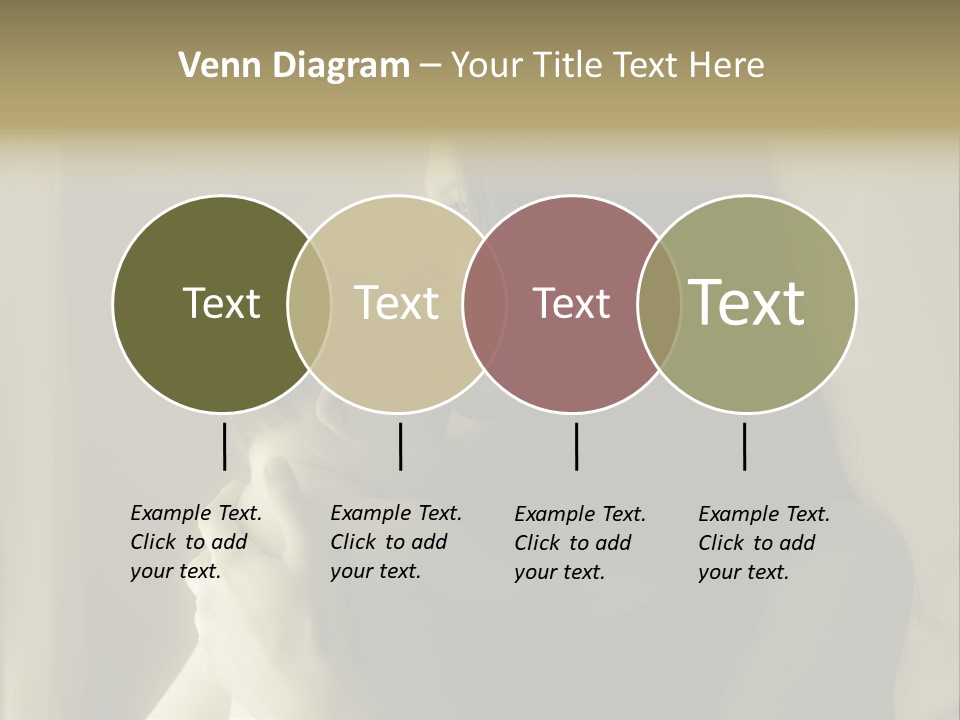 A Woman Holding A Baby In Her Arms PowerPoint Template