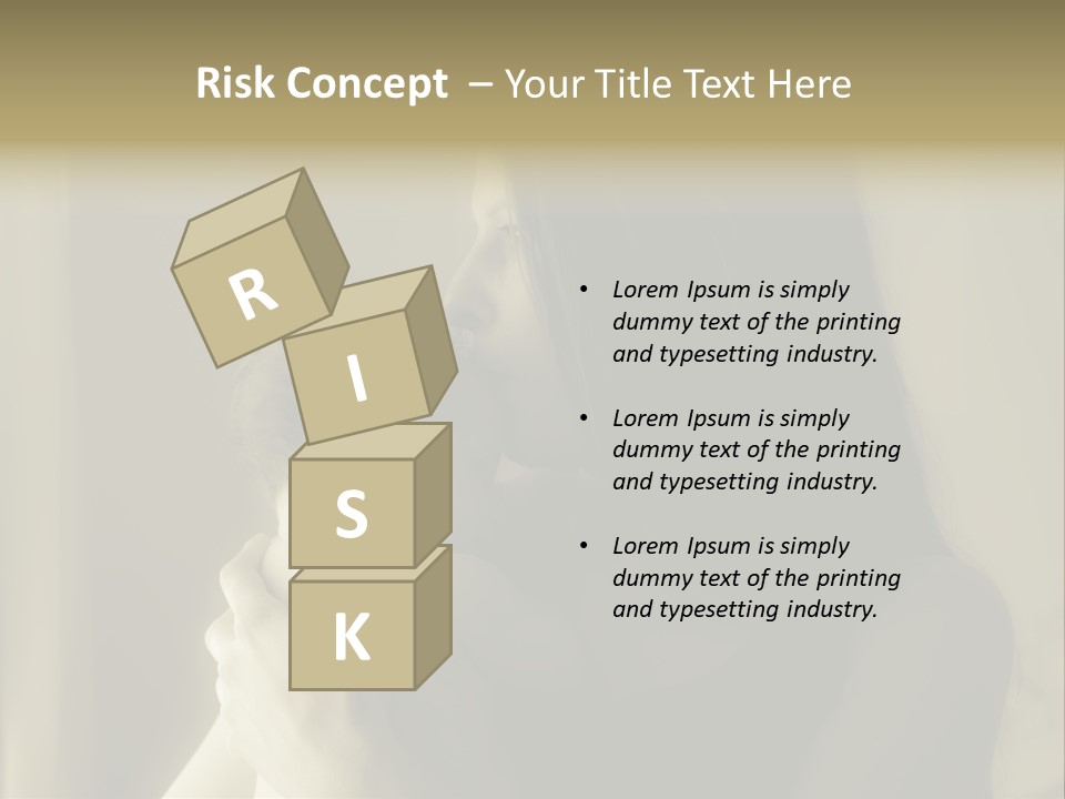 A Woman Holding A Baby In Her Arms PowerPoint Template