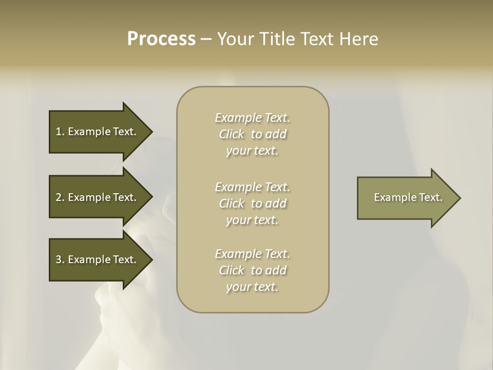 A Woman Holding A Baby In Her Arms PowerPoint Template