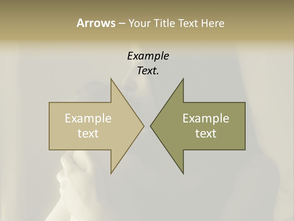 A Woman Holding A Baby In Her Arms PowerPoint Template