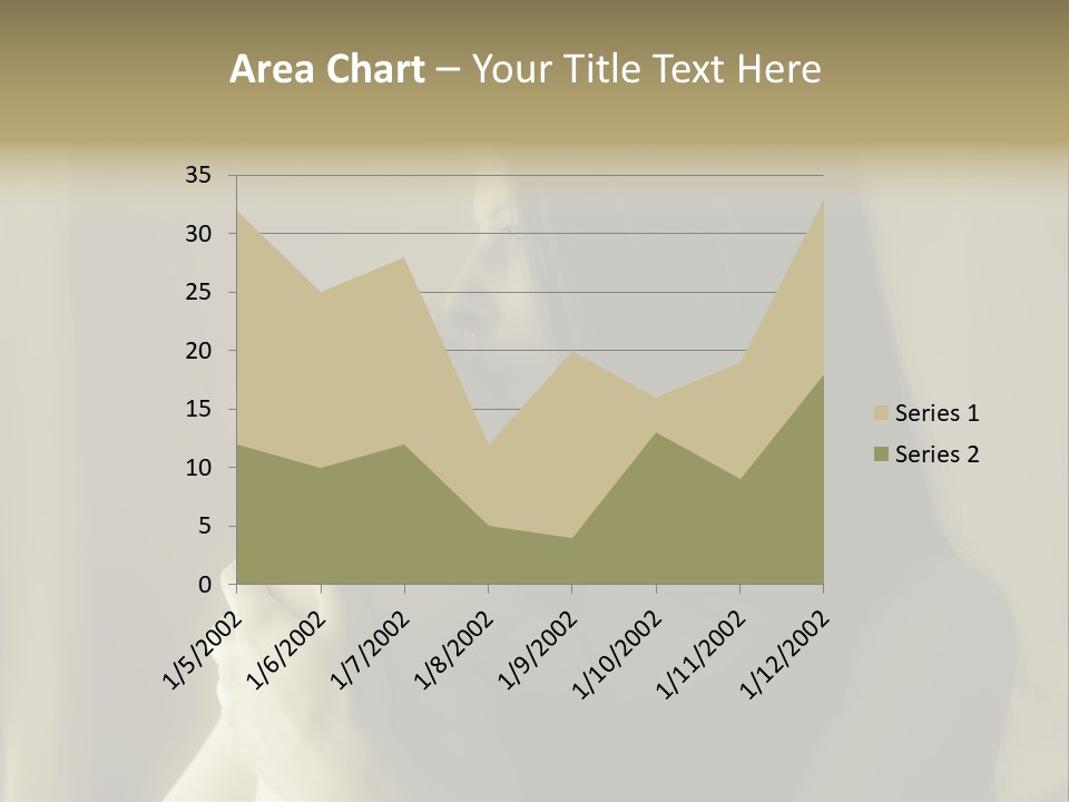 A Woman Holding A Baby In Her Arms PowerPoint Template