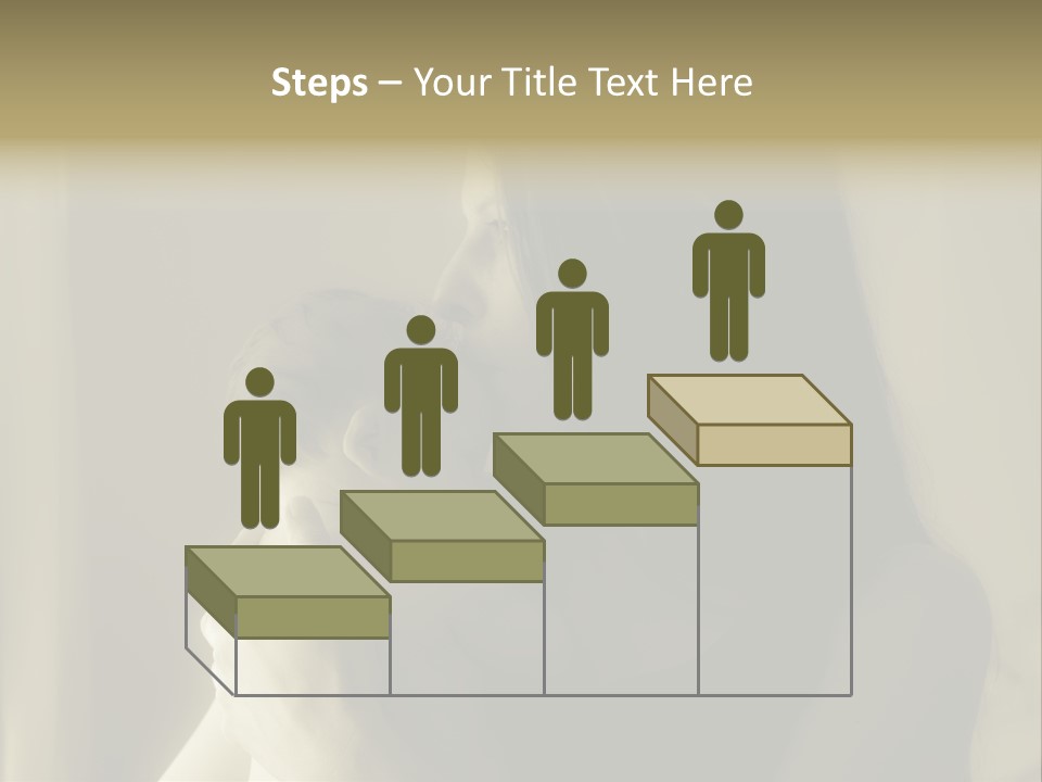 A Woman Holding A Baby In Her Arms PowerPoint Template