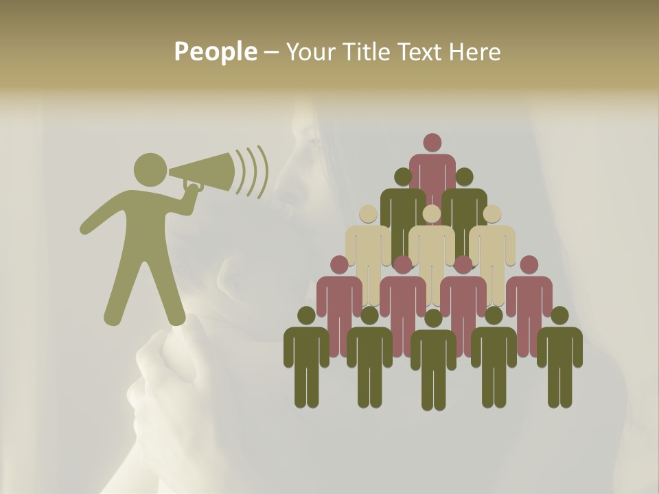 A Woman Holding A Baby In Her Arms PowerPoint Template