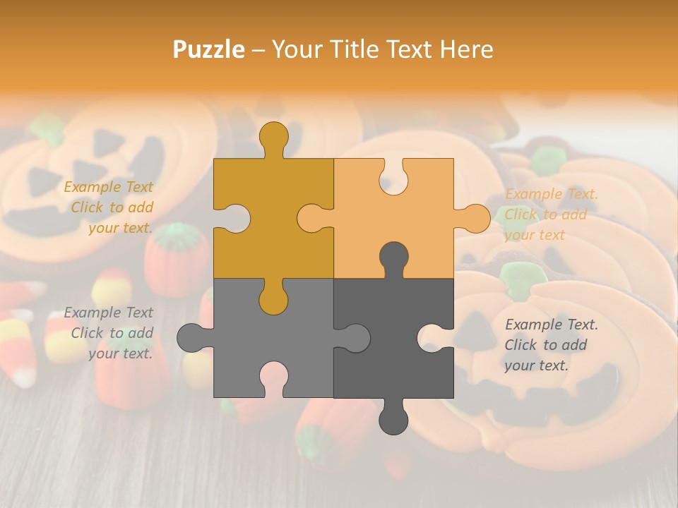 Decoration Food Nobody PowerPoint Template