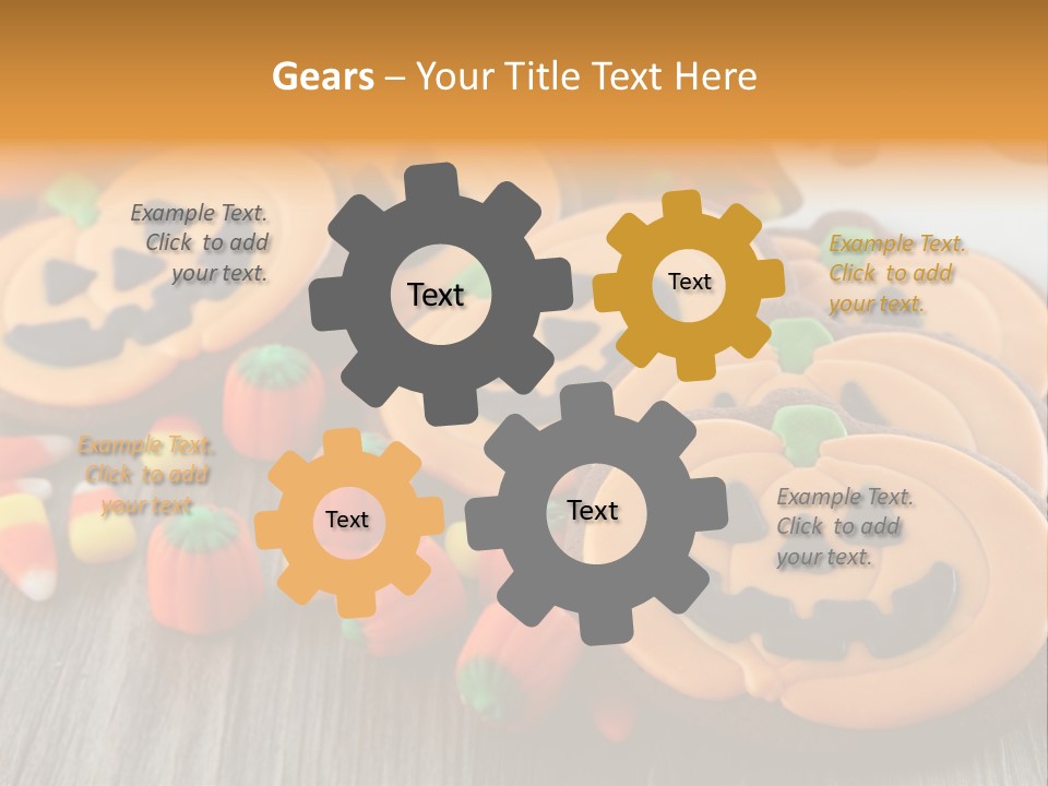 Decoration Food Nobody PowerPoint Template