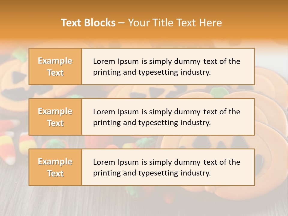 Decoration Food Nobody PowerPoint Template