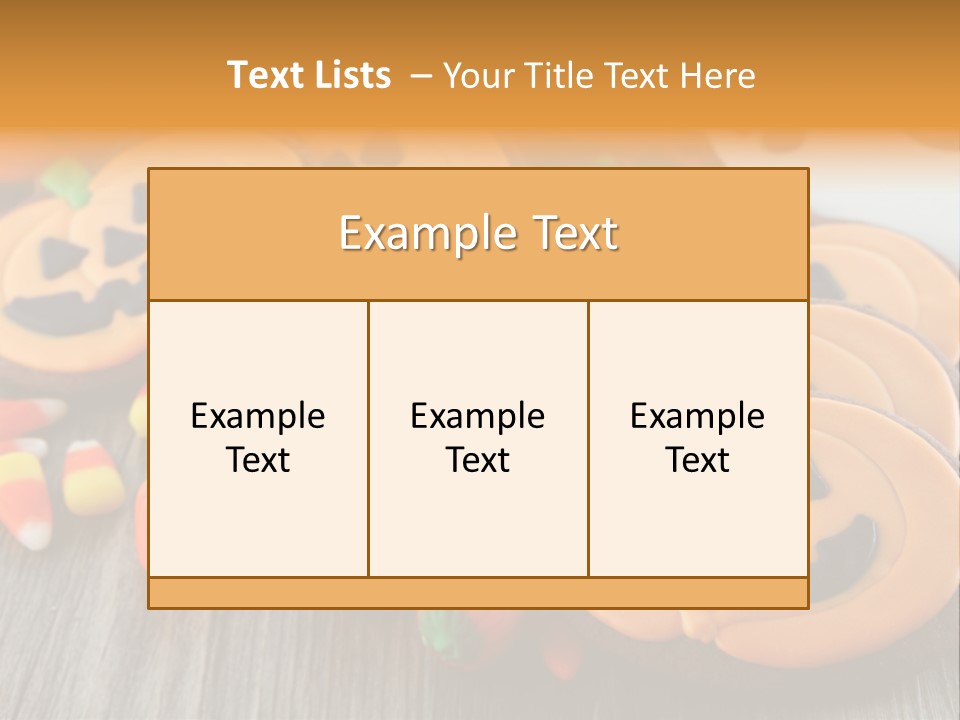 Decoration Food Nobody PowerPoint Template