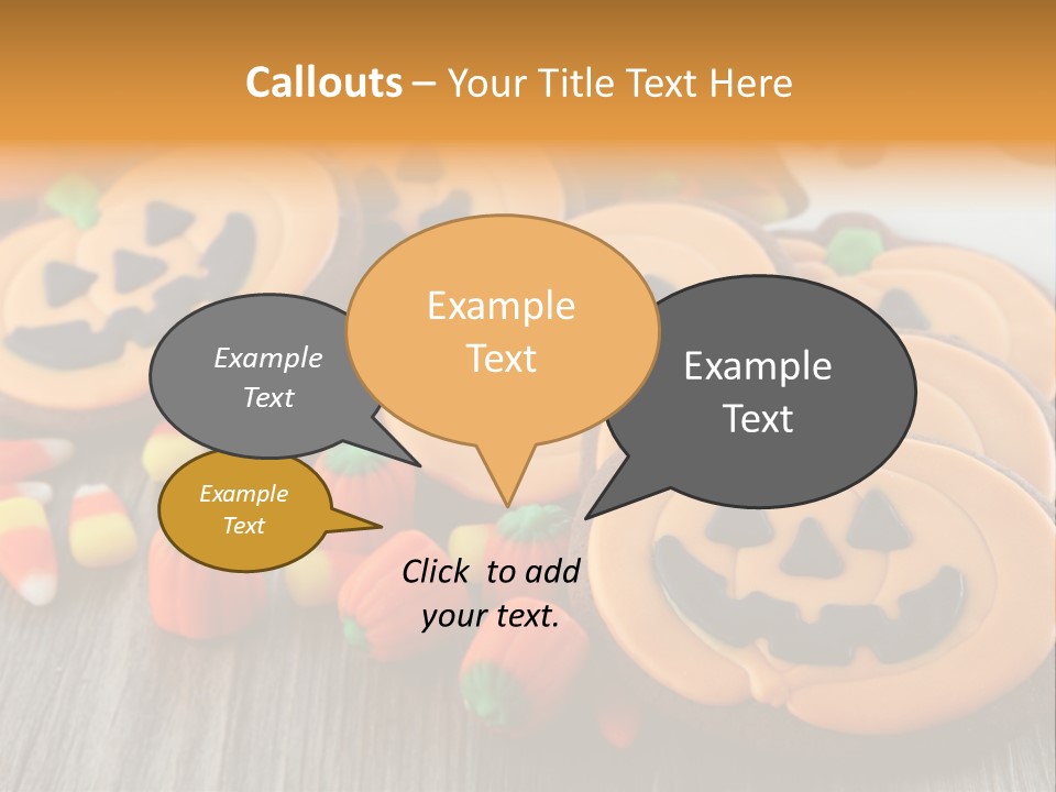 Decoration Food Nobody PowerPoint Template