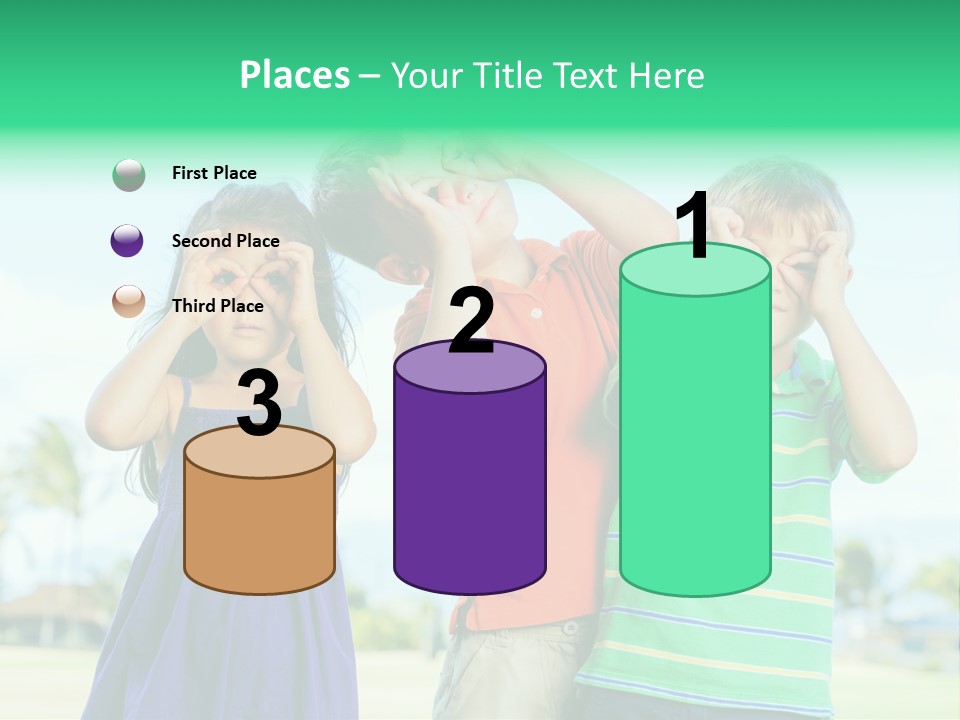 Summertime Smile Green PowerPoint Template