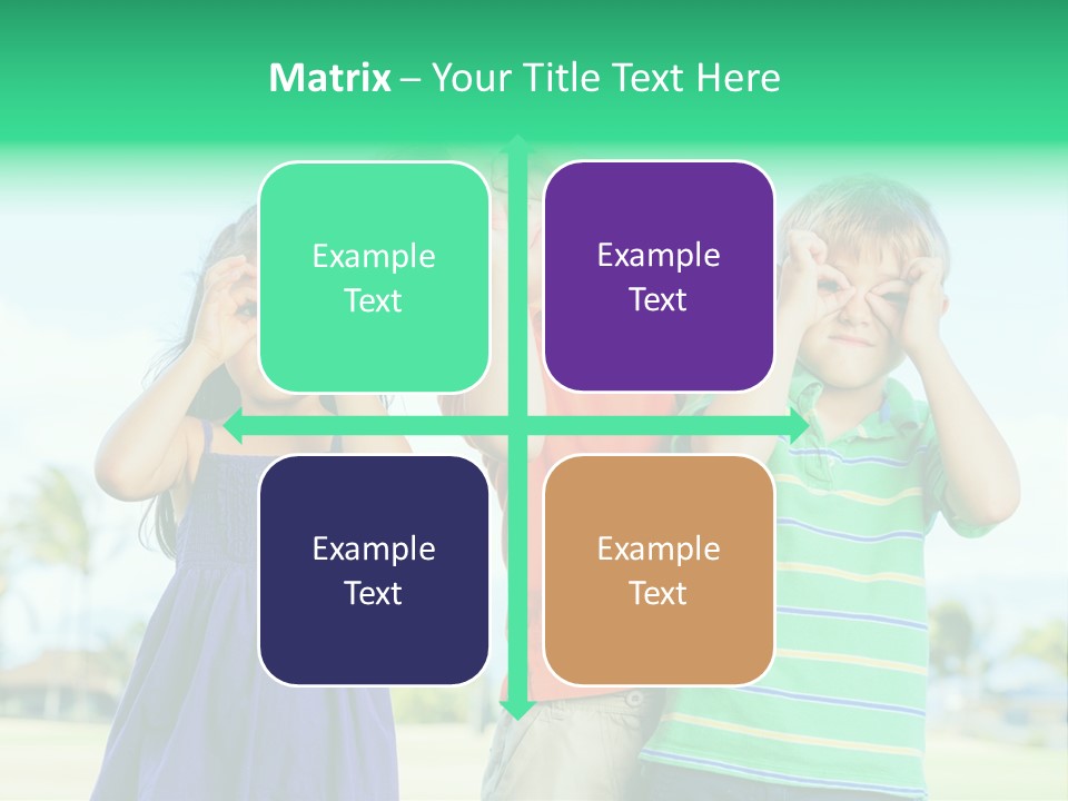 Summertime Smile Green PowerPoint Template