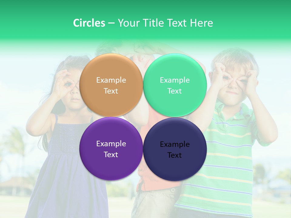 Summertime Smile Green PowerPoint Template