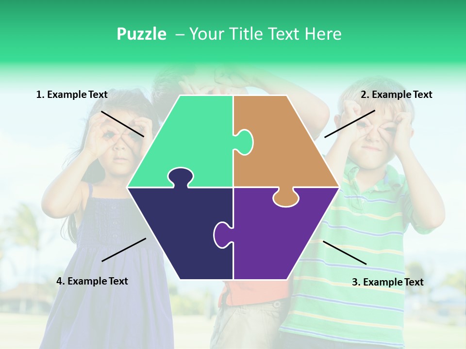 Summertime Smile Green PowerPoint Template