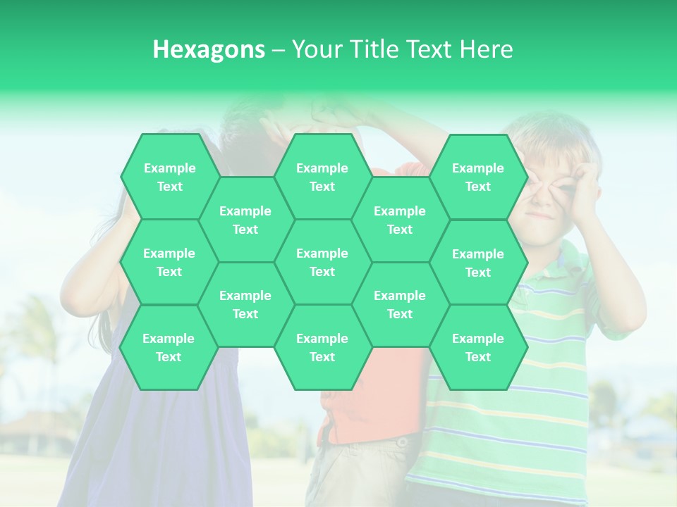 Summertime Smile Green PowerPoint Template