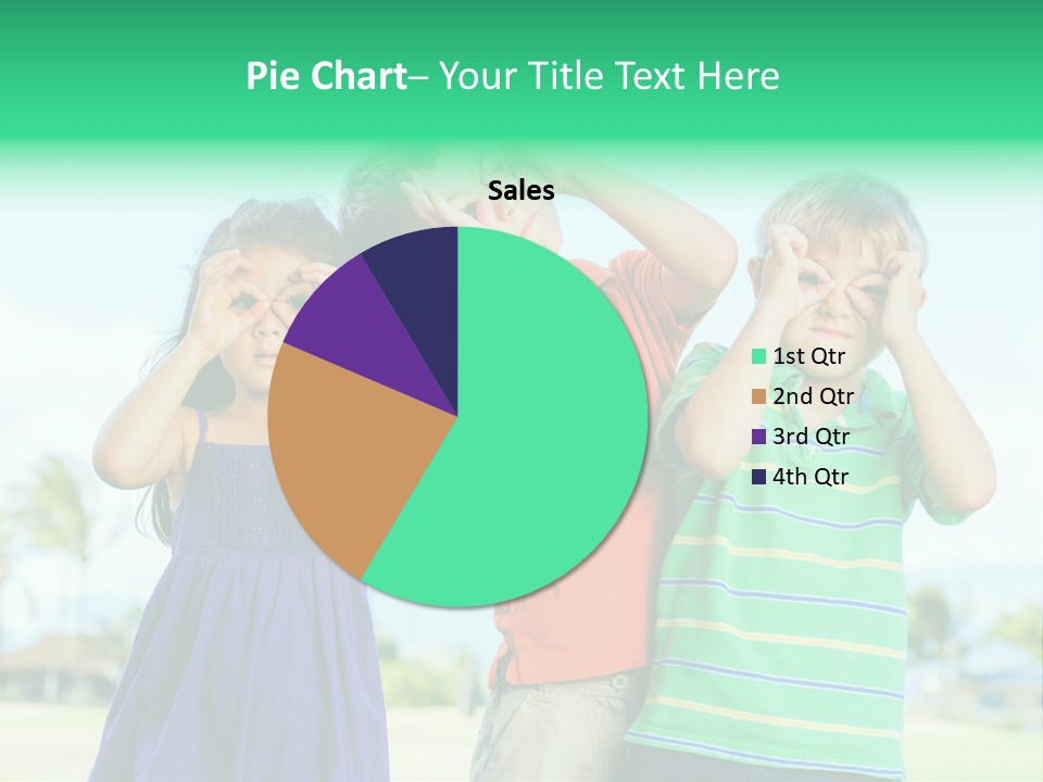 Summertime Smile Green PowerPoint Template
