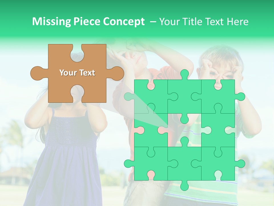 Summertime Smile Green PowerPoint Template