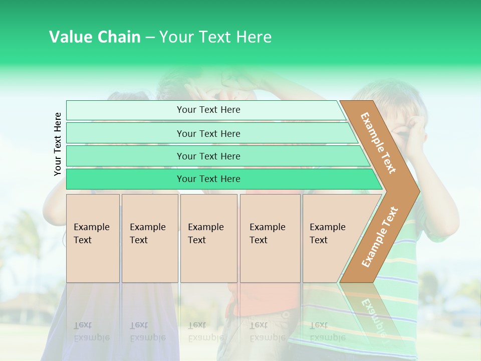 Summertime Smile Green PowerPoint Template