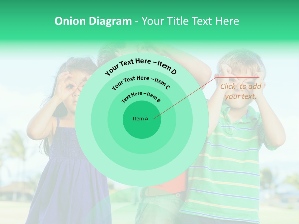 Summertime Smile Green PowerPoint Template