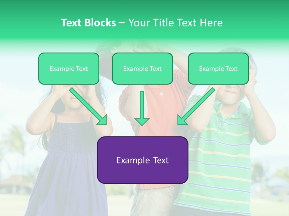 Summertime Smile Green PowerPoint Template