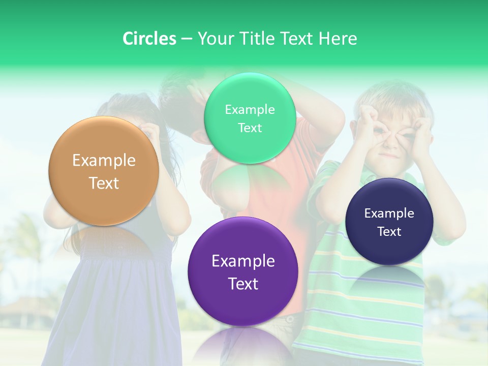 Summertime Smile Green PowerPoint Template