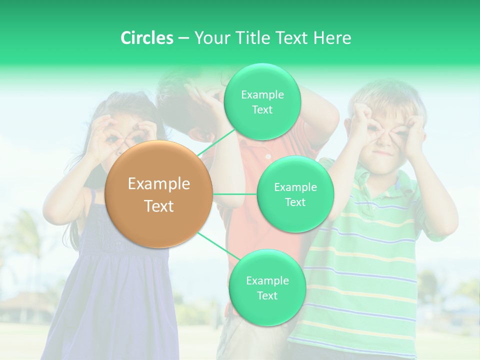 Summertime Smile Green PowerPoint Template