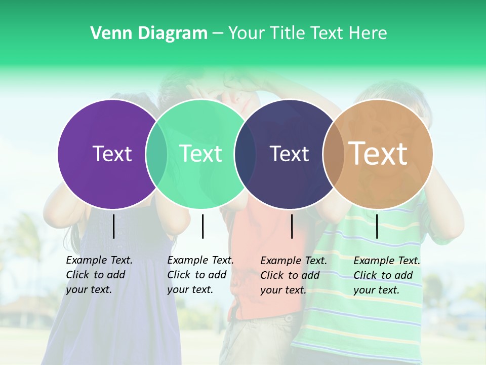 Summertime Smile Green PowerPoint Template